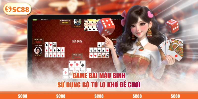 Game Bài Mậu Binh - Luật Chơi Cơ Bản Dễ Hiểu Với Người Mới 2 Game bài mậu binh sử dụng bộ tú lơ khơ để chơi